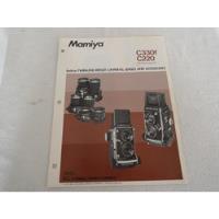 Usado, Catalogo En Ingles De Camara Mamiya C330f C220 Vintage 1975 segunda mano   México 