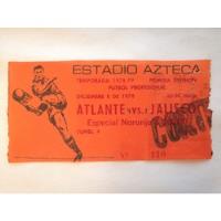 Boleto Antiguo Del Estadio Azteca De 1978 segunda mano   México 