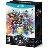 Super Smash Bros Bundle Wii U 2014 Juego-control-adaptador segunda mano   México 