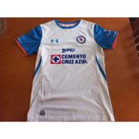 Jersey Del Cruz Azul  2015 - 2016 Temporada Visita segunda mano   México 