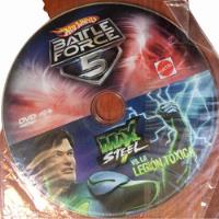 Dvd De Max Steel Y Hotwheel Battle Force 5, usado segunda mano   México 