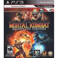 Mortal Kombat 9 Komplete Ps3 segunda mano  Benito juárez