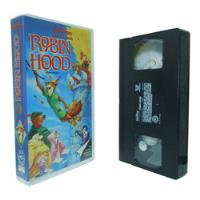 Usado, Robin Hood Vhs, Clásicos De Walt Disney Originales, Vintage segunda mano   México 