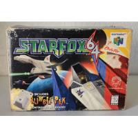 Star Fox 64 Con Caja, Rumble Pack Y Manual  segunda mano   México 