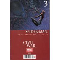Comic Spider-man # 3 Portada Variante Civil War Miles Morale segunda mano   México 