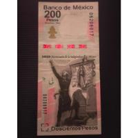 Billete 200 Pesos Bicentenario De La Independencia segunda mano   México 