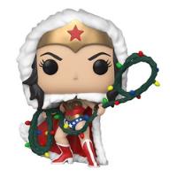 Funko Dc Wonder Woman #354 Navidad Lazo De Luces Navideñas segunda mano   México 