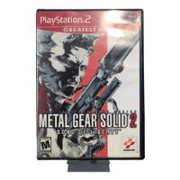 Metal Gear Solid 2: Sons Of Liberty (ps2), usado segunda mano   México 