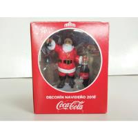 Coca Cola 15 Cm Santa Claus Esfera Navidad 2016 segunda mano   México 
