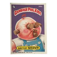 Garbage Pail Kids Card #280a Shut Up Sherwin Topps 1987 S7 segunda mano   México 