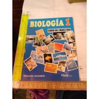 Biología 1 Libro Del Maestro Secundaria Editorial Esfinge segunda mano   México 
