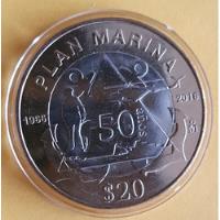 Monedas 20 Pesos Conmemorativas 50 Años Del Plan Marina Unc segunda mano   México 