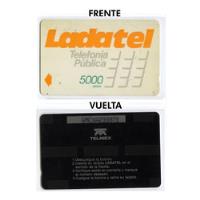 Tarjeta Ladatel 5000 Pesos Telefonía Pública Banda Magnética segunda mano   México 