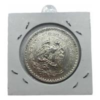 Moneda Un Peso Resplandor De Plata Ley 720 Año 1922 segunda mano   México 