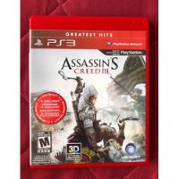 Assassins Creed 3 Juego Físico Para Ps3 Semi-nuevo segunda mano   México 