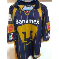 Jersey Pumas De La Unam Lotto Original Coleccion 2004 L, usado segunda mano   México 