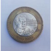 Moneda 20 Pesos Año 2000 0ctavio Paz C. Firma Poco Circulada segunda mano   México 