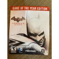 Manual Batman Arkham City Goty Edition Para Ps3 - No Juego segunda mano   México 