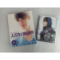 Libro Justin Bieber Mi Historia / Dvd Never Say Never segunda mano   México 