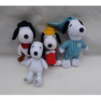 4 Mini Peluches Snoopy Macdonalds  segunda mano   México 
