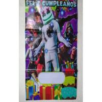 Lona Impresa 1m/50cm Decoracion Fiesta Cumpleaños Marshmello segunda mano   México 