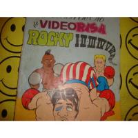 Usado, Videorisa Rocky 1, 2, 3, 4,  Coleccion Oro Comic Video Risa segunda mano   México 