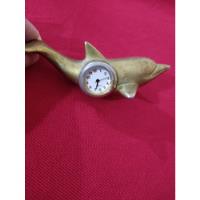 Reloj De Laton En Forma De Delfin De 10cm segunda mano   México 