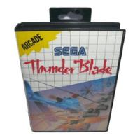 Thunder Blade Sega Master Completo + Caja + Instructivo +++ segunda mano   México 