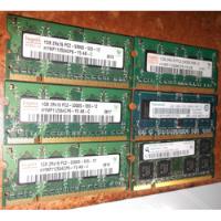 2 Memorias Ram 2 X 1 Gb, Ddr2/667 Mhz Varias Marcas/laptop segunda mano   México 