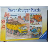 Usado, Rompecabezas Ravensburger Puzzle Construcción 3x49  segunda mano   México 