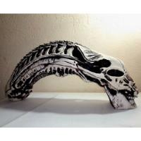 Cráneo De Alien En Resina 45cm Articulado Calavera Aliens segunda mano   México 