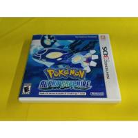 Pokémon Alpha Sapphire *caja Y Portada Original* *sin Juego*, usado segunda mano   México 
