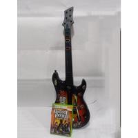 Guitarra Guitar Hero + Guitar Hero 3 Xbox 360  segunda mano   México 
