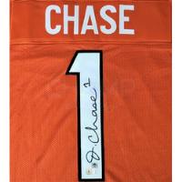 Jersey Autografiado Ja'marr Chase Cincinnati Bengals Cstm At segunda mano   México 