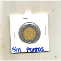 Moneda De 5 Pesos Bicentenario Primo Sin Puntos segunda mano   México 