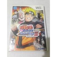 Naruto Shippuden Clash Of Ninja Revolution 3 C/ Soundtra Wii segunda mano   México 
