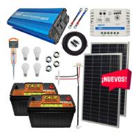 Kit Solar 1100 Watts, Baterías Cale Completo Listo Para Usar segunda mano   México 