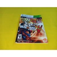 Portada Original Dragon Ball Xenoverse Xv Xbox360 segunda mano   México 
