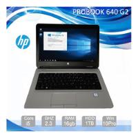 Laptop Hp Probook 640 G2, Core I5, 16gb, 1tb Hdd, Win10, Bg, usado segunda mano   México 