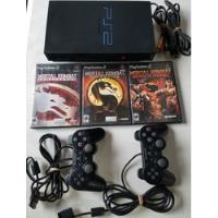 Sony Playstation 2 Fat Con Trilogia Mortalkombat Modelo50001, usado segunda mano   México 