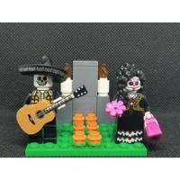 Lego Minifigura: Mariachi Esqueleto , Catrina , Tumba segunda mano   México 