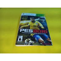 Portada Original Pes 2016 Pro Evolution Soccer Xbox 360 segunda mano   México 