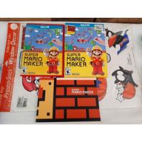 Usado, Super Mario Maker De Wii U Con Caja De Carton Y Libro,bueno segunda mano   México 