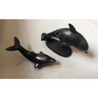 Usado, 2 Figuras De Barro Negro Delfín Usados Buen Estado  segunda mano   México 