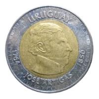 Uruguay 10 Pesos Uruguayos * 2000 * Bimetálica segunda mano   México 