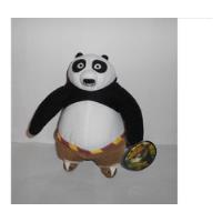 Peluches Kung Fu Panda Po Y Maestro Shifu 26 Y 22 Cms segunda mano   México 
