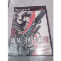 Ps2 Metal Gear Solid 2 Sons Of Liberty segunda mano   México 