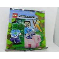 Usado, Lego Minifiguras: Steve, Zombie And Pig Foil Pack segunda mano   México 
