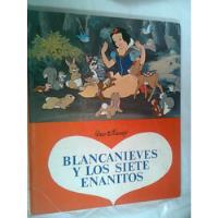 Libro Blancanieves Y Los Siete Enanitos Walt Disney segunda mano   México 