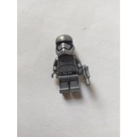 Lego Mini Figura Star Wars Trooper Gris Clone Pistola  segunda mano   México 